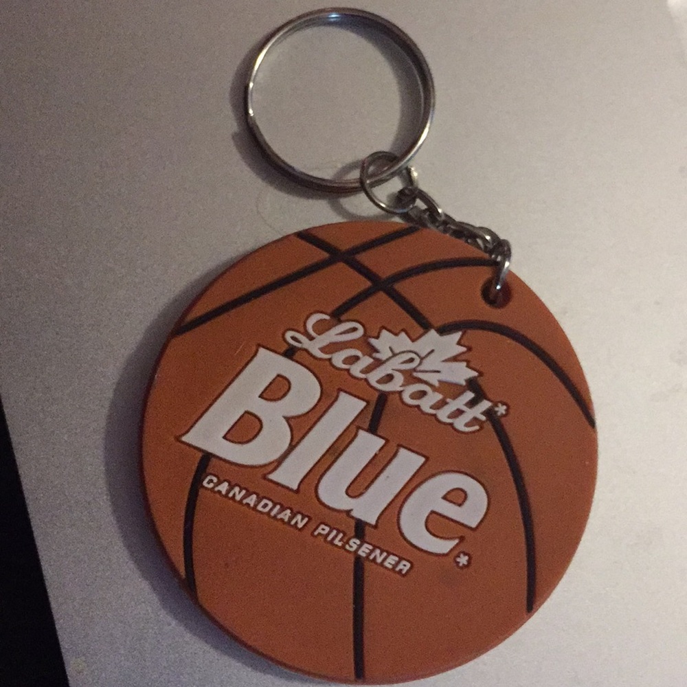 Labatt blue beer opener Keychain